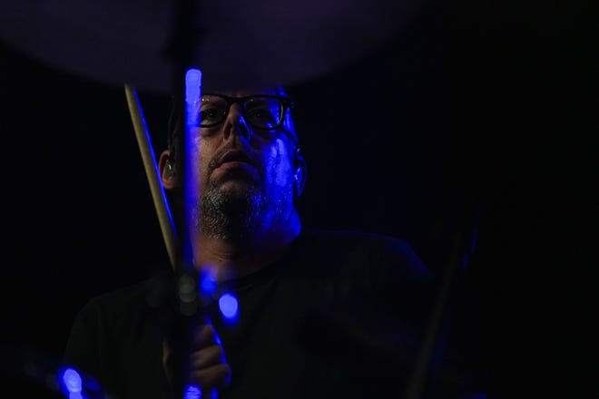 Patrick Carney of The Black Keys performs at Mohawk Austin during South by Southwest on Thursday, March, 14, 2024.