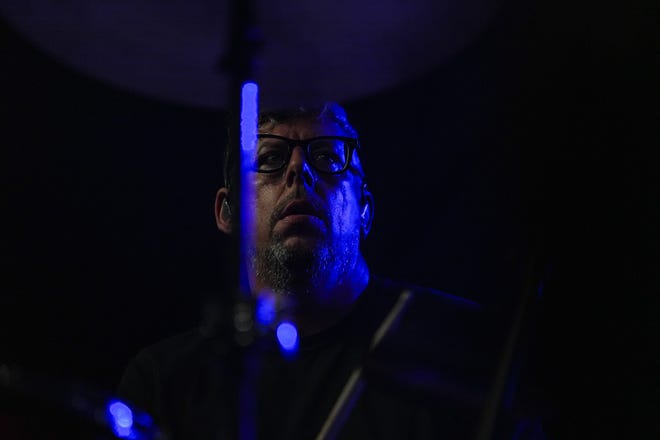 Patrick Carney of The Black Keys performs at Mohawk Austin during South by Southwest on Thursday, March, 14, 2024.