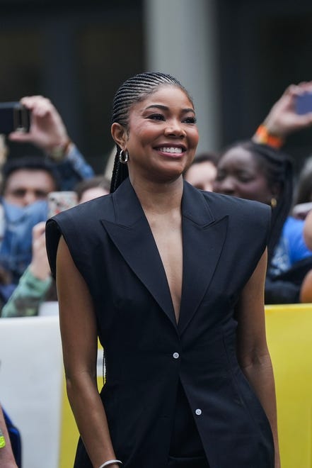 Actress Gabrielle Union arrives for the premiere of "The Idea of You" at Paramount Theatre in downtown Austin during SXSW Saturday, March 16, 2024. Union produced the film.