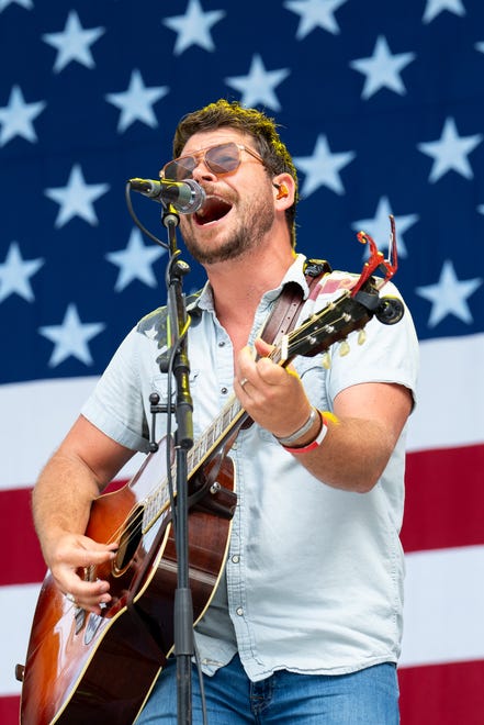 Shane Smith & The Saints perform in concert during Willie Nelson's 4th of July Picnic at Q2 Stadium on July 04, 2023 in Austin, Texas.